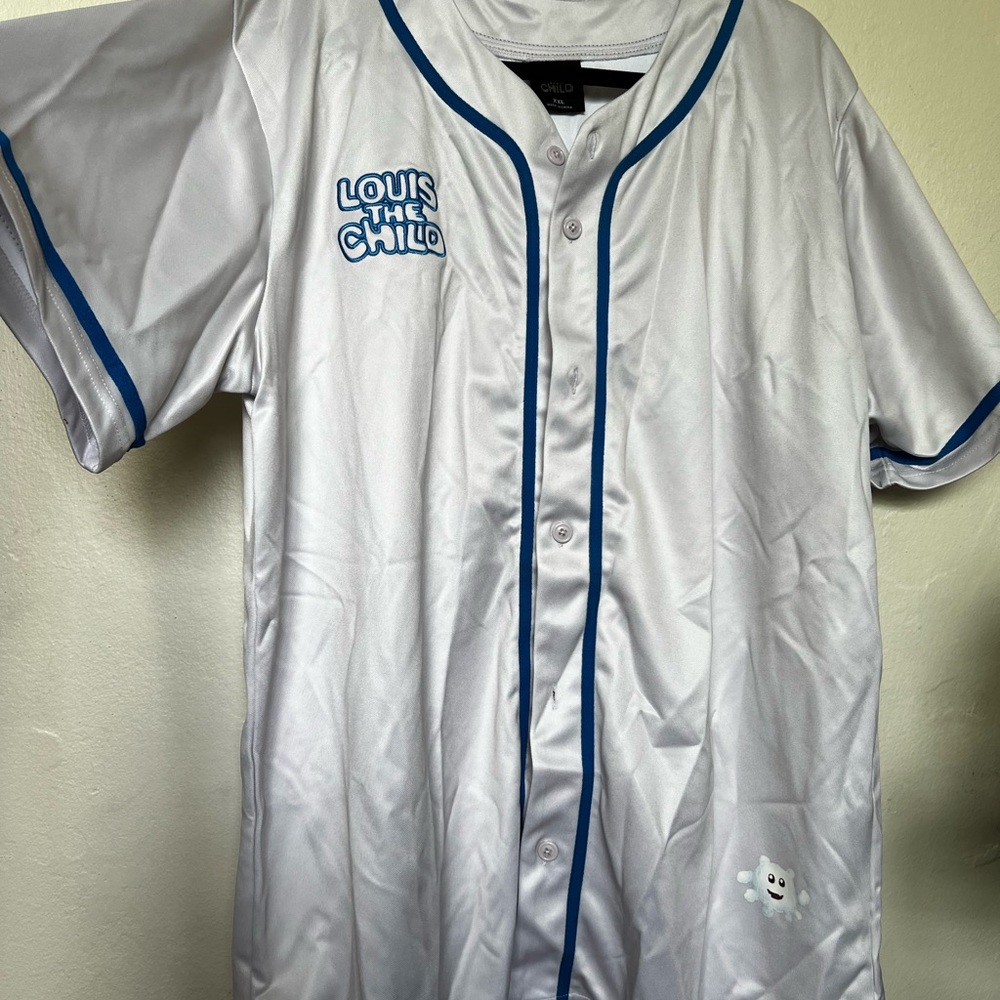 White Baseball Jersey